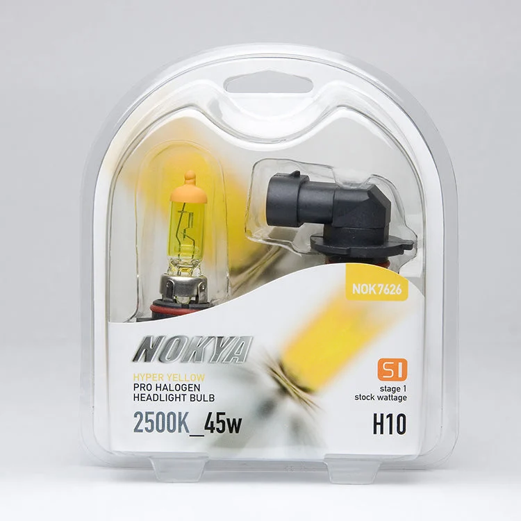 Nokya Hyper Yellow Pro Halogen Headlight Bulb H10