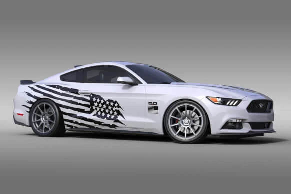 OG Innovations Battle Born Coupe Graphics Satin Black