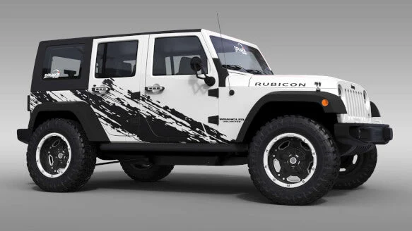 OG Innovations Radium Graphics Jeep Satin Black