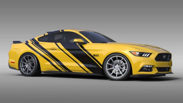 OG Innovations Rally Stripe 2.0 (RS 2.0) Graphics Coupe Satin Black