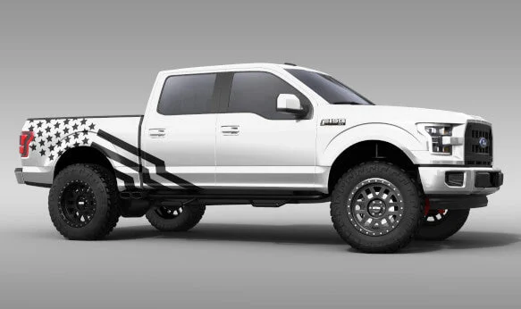 OG Innovations Starfighter Graphics Truck Satin Black
