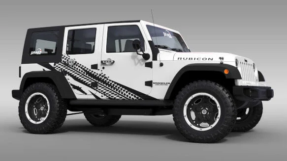 OG Innovations Tracer Graphics Jeep Satin Black