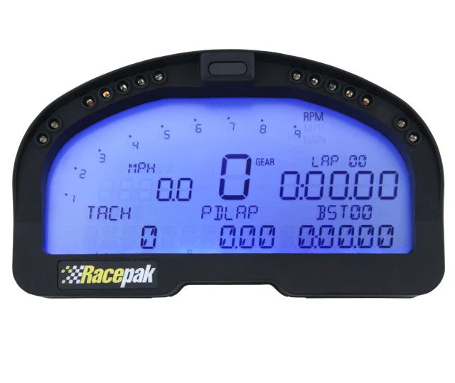 The IQ3 Display Dash can display up to 28 inputs on four pages.
