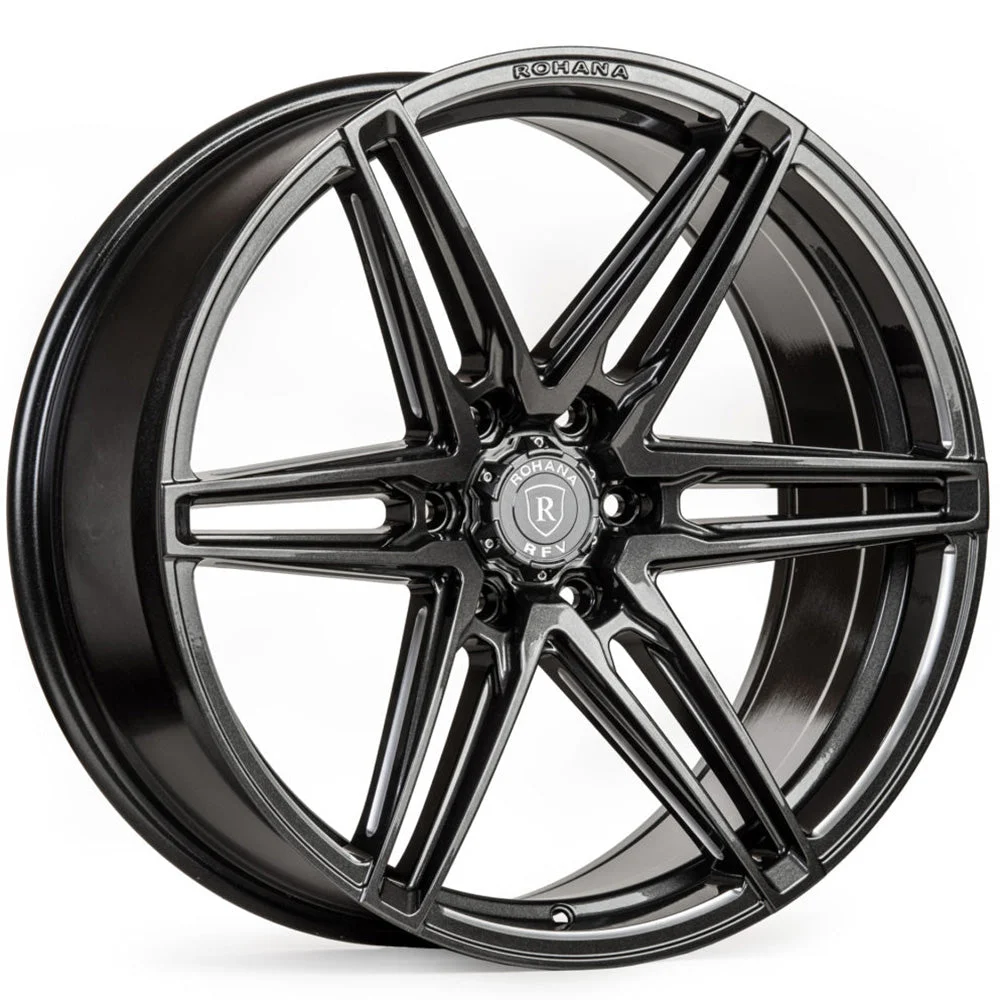 Rohana Wheels RFV1 Gloss Graphite 22x9.5 | 6x139.7 (RFV122956139GG22)