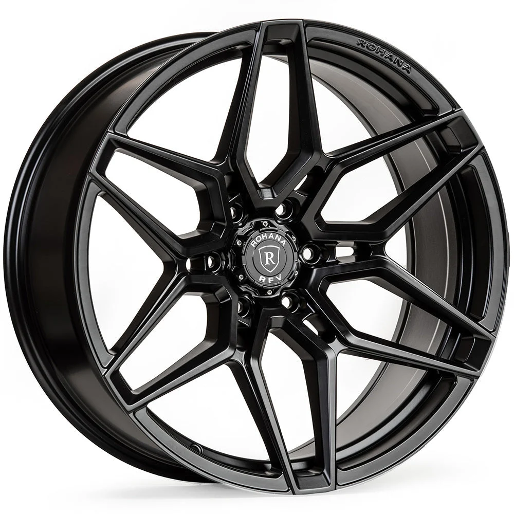 Rohana Wheels RFV2 Matte Black 22x9.5 | 6x139.7 (RFV222956139MB0)