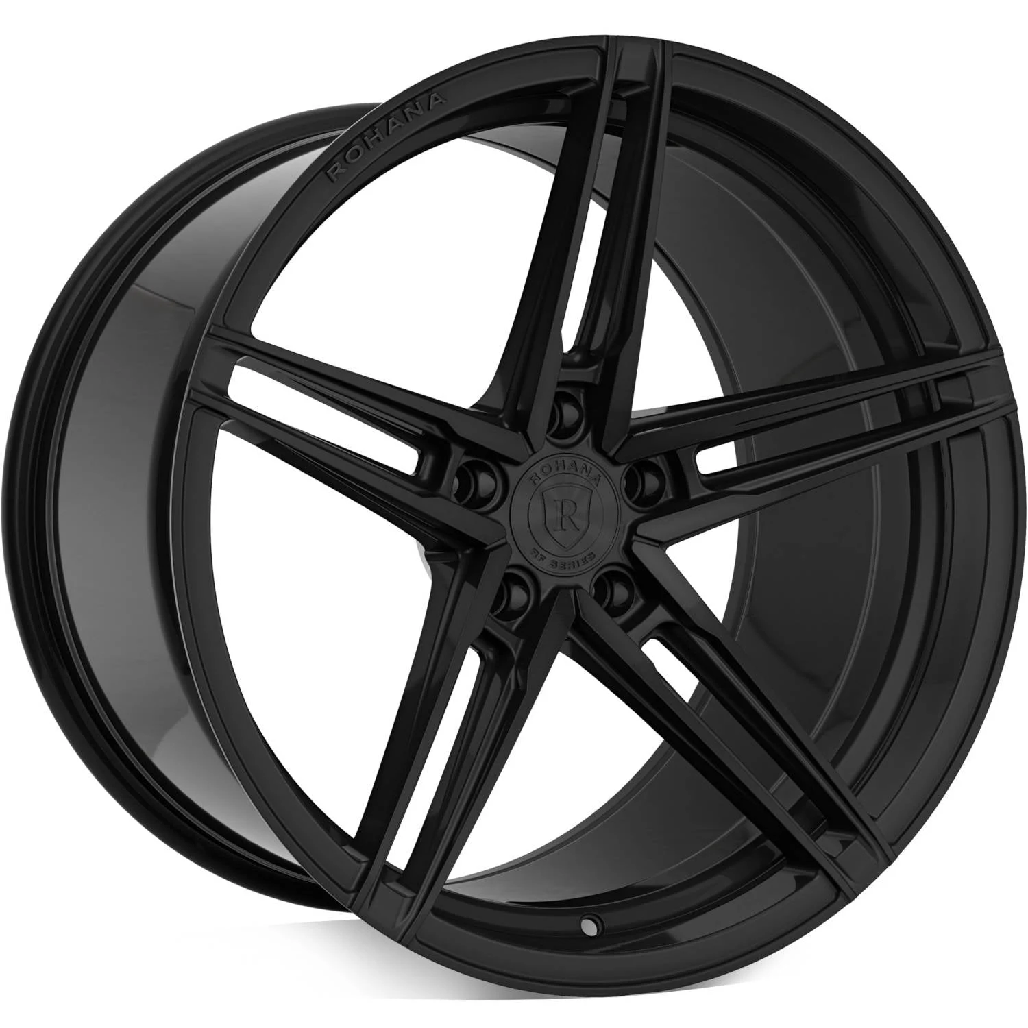 Rohana Wheels RFX15 Gloss Black 20x10 | 5x112 (RFX1520105112GB33)