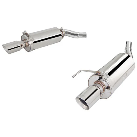 XForce Axle Back Exhaust System | 2015-2017 Ford Mustang GT (ES-FM15-ABS)