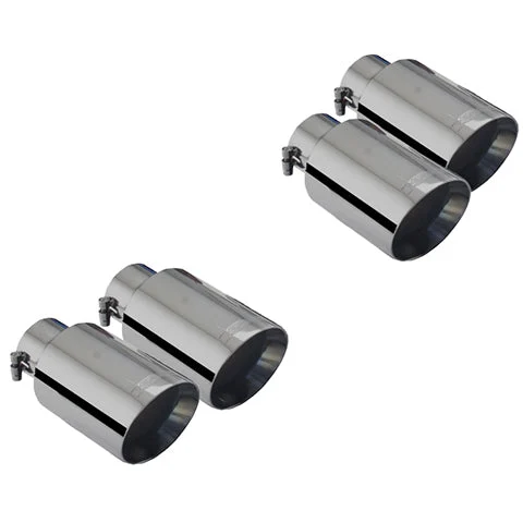 XForce Black Exhaust Tip Kit | 2018-2021 Ford Mustang GT (ES-FM18-BLACKTIP)