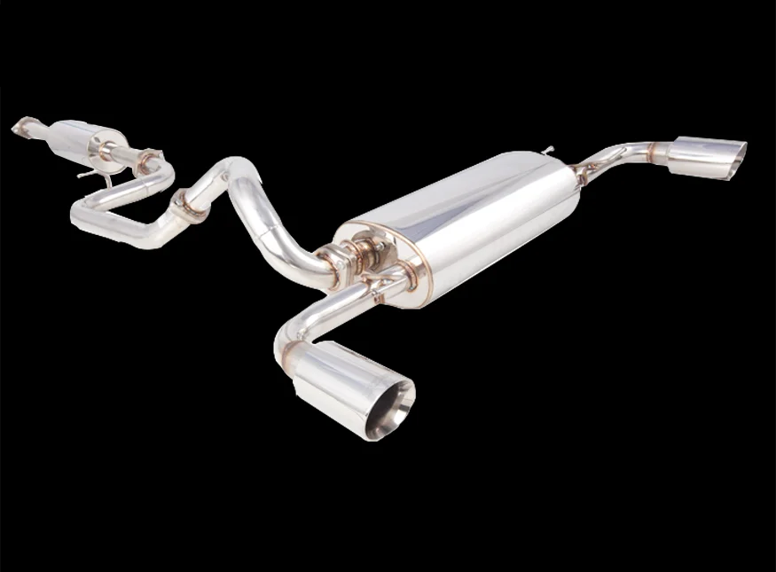 X-Force Catback Exhaust System w/ Varex Middle Muffler | 2010-2013 Mazda 3 Hatch (ES-MZ3-25-VMK-CBS)