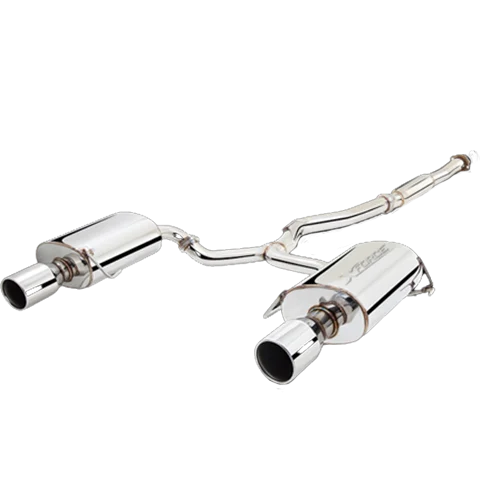 XForce 3" Cat-Back System - Twin 4" Tips | 2004-2009 Subaru Legacy GT (ES-SL05-CBS)