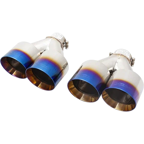 XForce Burnt Blue Exhaust Tips | 2011-2021 Subaru WRX/STI (ES-SW27-BLUETIP)