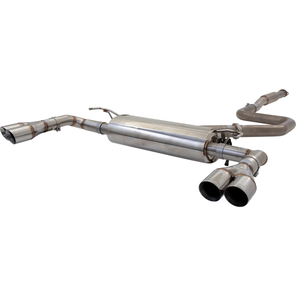 xForce Stainless Steel Cat-back Exhaust System | 2020-2021 Kia Forte GT (ESKC19VKCS)