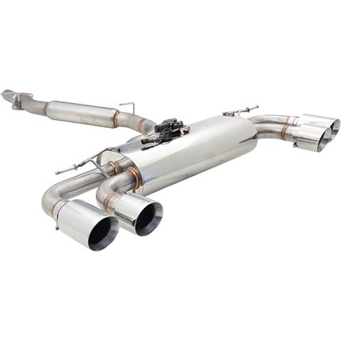 XForce Varex Valved Cat Back Exhaust System | 2013-2019 VW MK7 Golf R (ESVGR7HVKCS)