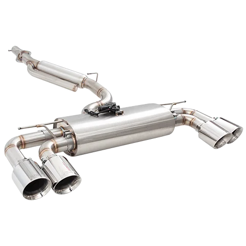 XForce Varex Valved Cat Back Exhaust System | 2022+ VW MK8 Golf R (ESVW13VKCS)