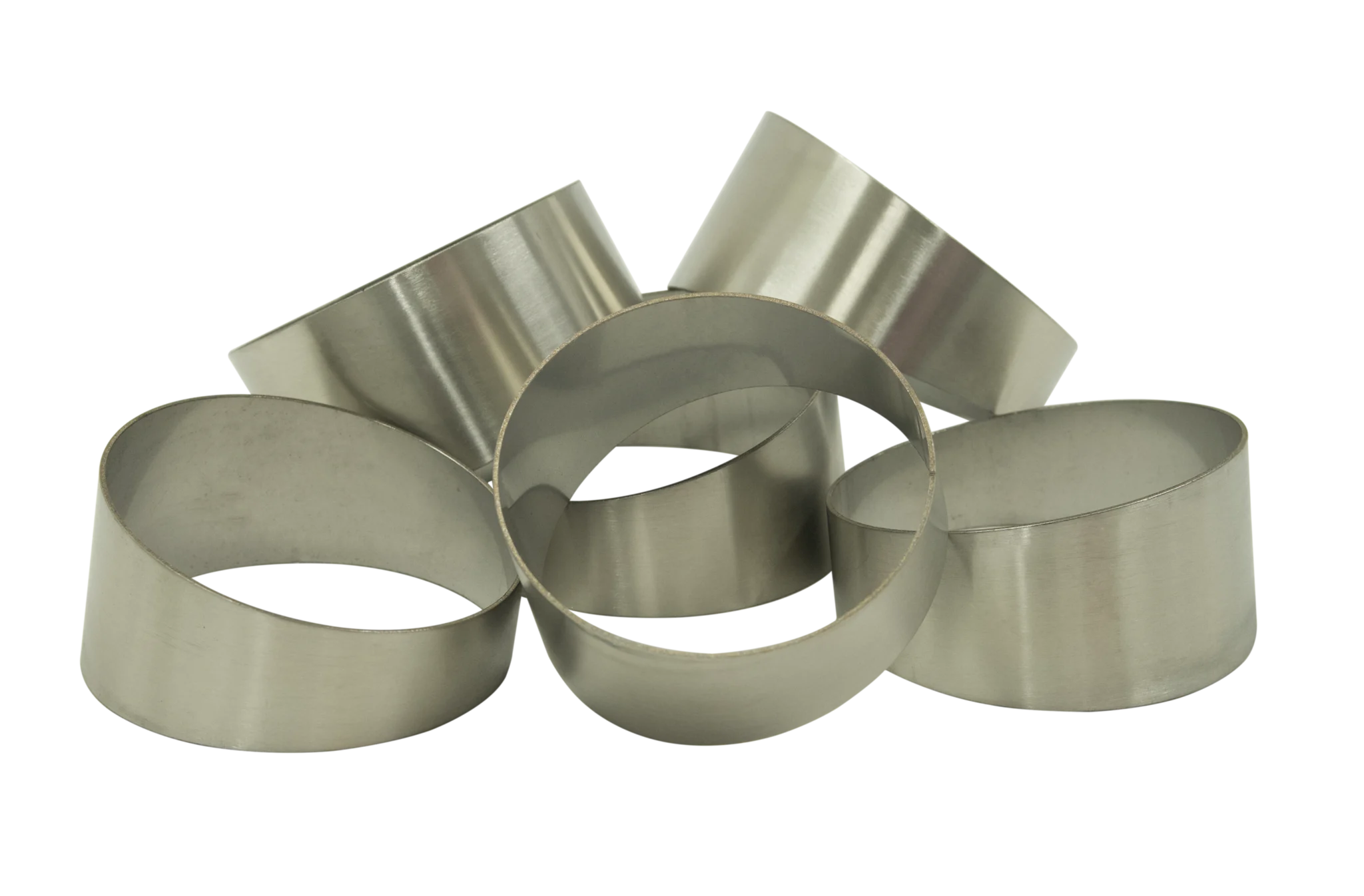 Xforce 304SS Brushed 4" 15 Degree 1.0D Pie Cut 1D  (PSB-40015901)