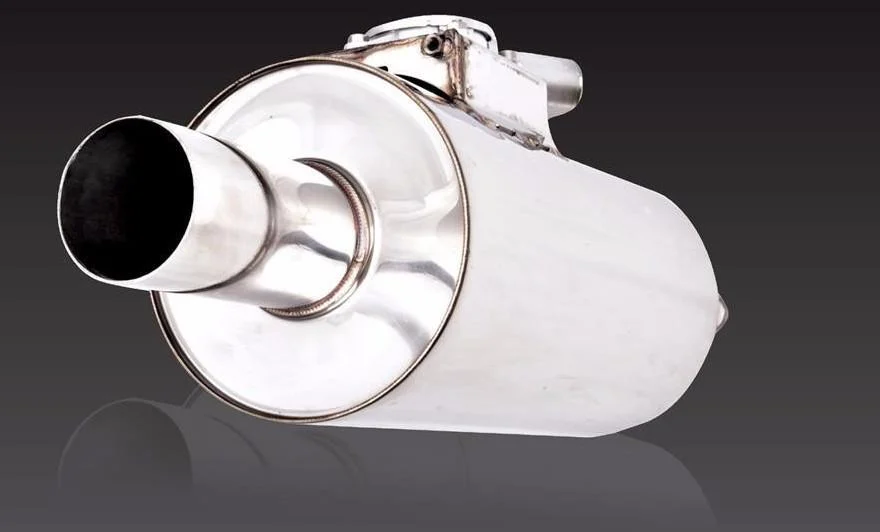 VAREX Universal Round Muffler 2.5" Inlet / 2.5" Outlet (VMK15-250)