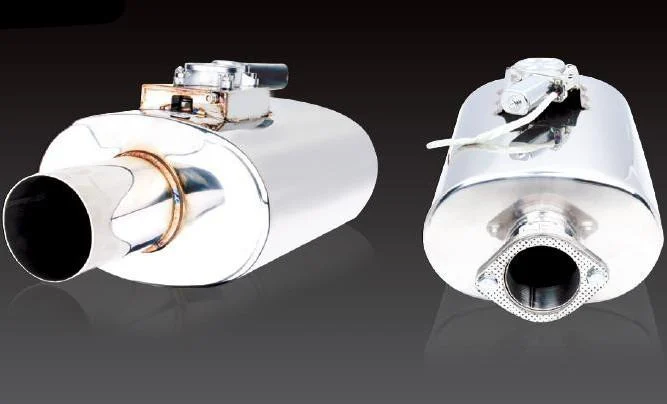 VAREX Universal Oval Muffler 4" Inlet / 4" Tip (VMK18-400)