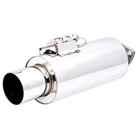 VAREX Universal Round Muffler | 3" Inlet / 4.5" Tip (VMK2G-300)