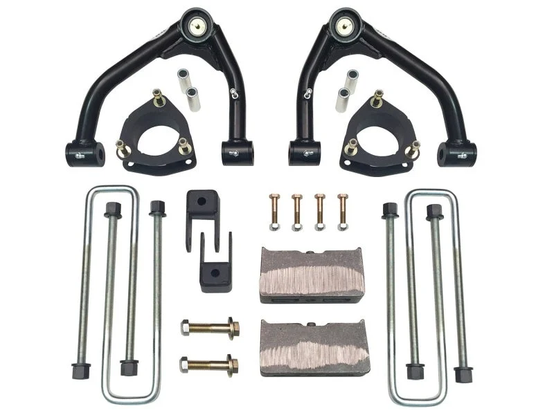 Tuff Country 07-18 Silverado 1500 2wd 4in Lift Kt (Alum/Stmpd 2 Pc Stl Up Cntrl Arm SX8000 Shocks)