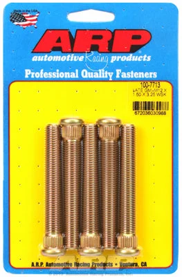 100-7713 | ARP Late Model GM/Camaro/Firebird/Corvette M12x1.50in Heat Treated 8740 Chromoly Steel 5 Pc Wheel Stud Kit