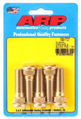 100-7727 | ARP Heat Treated 8740 Chromoly Steel Subaru BRZ/Scion FRS Wheel Stud Kit - Set Of 5