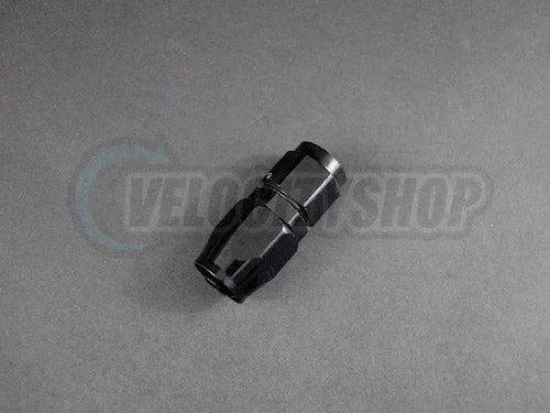 Russell 6AN Straight Hose End Fitting Black