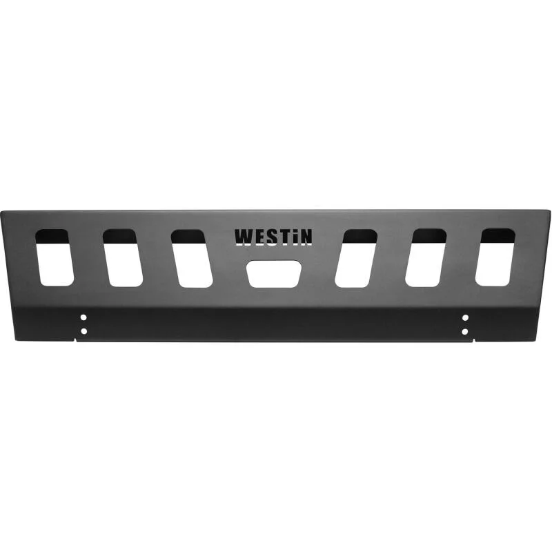 Westin 07-18 Jeep Wrangler JK WJ2 Skid Plate for Front Bumper - Textured Black