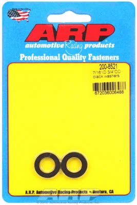 200-8521 | ARP 7/16" x ID 3/4" OD Black Washer (Pack of 2)