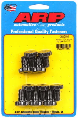 250-3003 | ARP Ford 8.8 & 9in 7/16in Dia 3/4in Socket Ring Gear Bolt Kit (10/pkg)