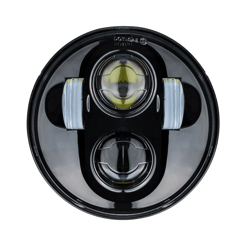 Oracle 5.75in 40W Replacement LED Headlight - Black