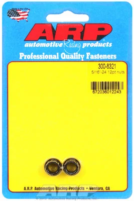 300-8301 | ARP 5/16 Inch-24 12pt Nut