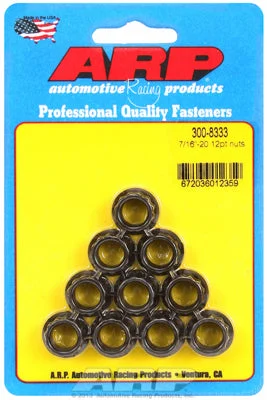 300-8333 | ARP 7/16inch-20 12pt Nut Kit (Pack of 10)