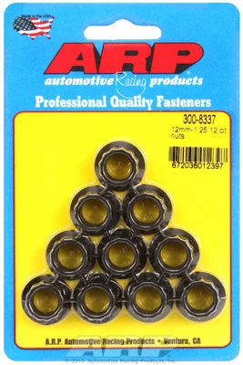 300-8337 | ARP M12 X 1.25 12pt Nut Kit (Pack of 10)