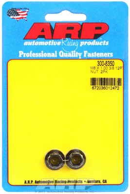 300-8350 | ARP M8 x 1.00 12pt Nut Kit (2 pack)