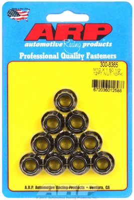 300-8365 | ARP M10 x 1.50 12pt Nut Kit (10/pkg)