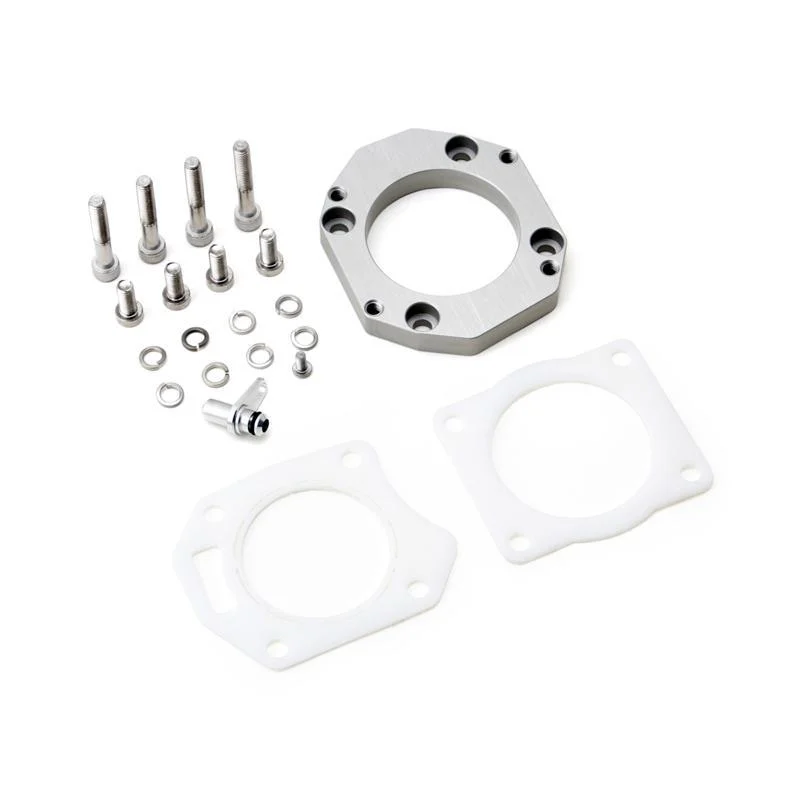 Hybrid Racing ZDX Throttle Body Adatper 06-11 Civic Si Includes hardware and gaskets