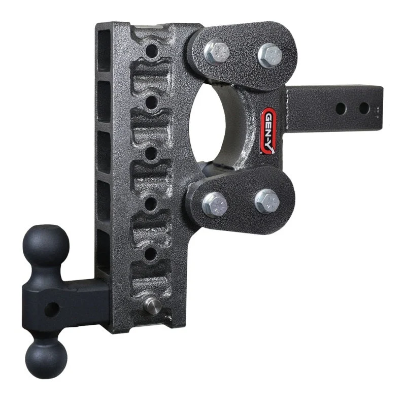 Gen-Y The Boss Torsion-Flex 2.5in Shank 10in Drop 1.1K TW 10K Hitch w/GH-031 Dual-Ball