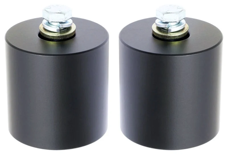 RockJock JL Bump Stop Kit Front w/ Billet Aluminum Spacers Hardware