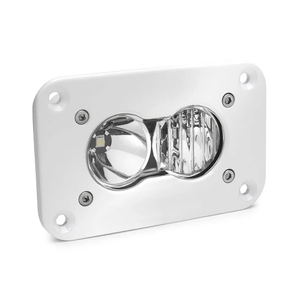 LED Work Light Flush Mount Clear Lens Driving Combo Pattern White S2 Pro Baja Designs