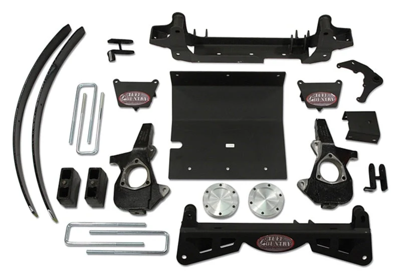 Tuff Country 2006 Silverado 1500 4X4 4in Lift Kt (w/3pc Sub Frm w/o Fctry Air Ride Shock No Shocks)