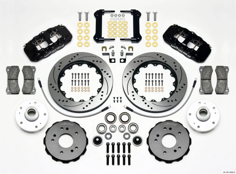 Wilwood AERO6 Front Truck Kit 14.25in Drilled 97-03 Ford F150