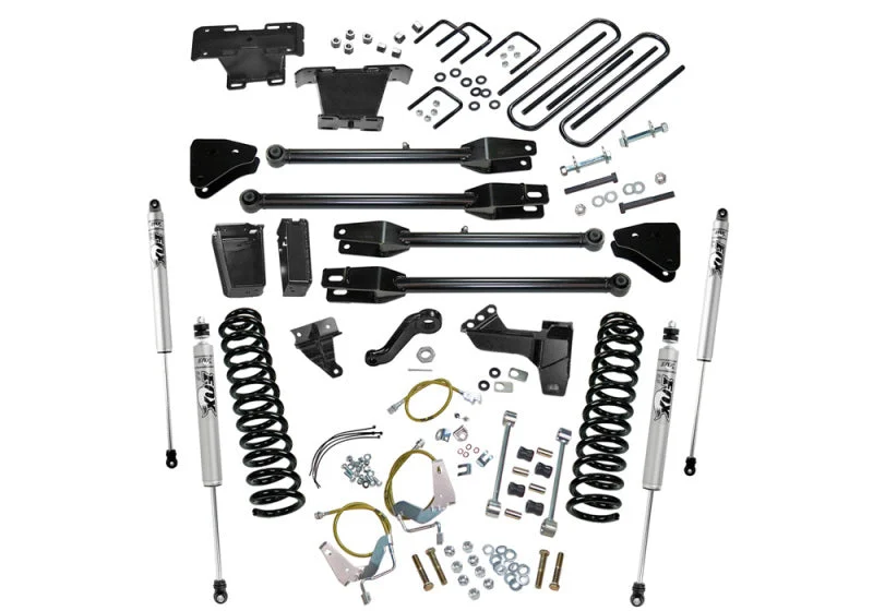 Superlift 08-10 Ford F-250 SuperDuty 4WD Diesel 6in Lift Kit w/ A 4 Link Conversion/Fox 2.0 Shocks
