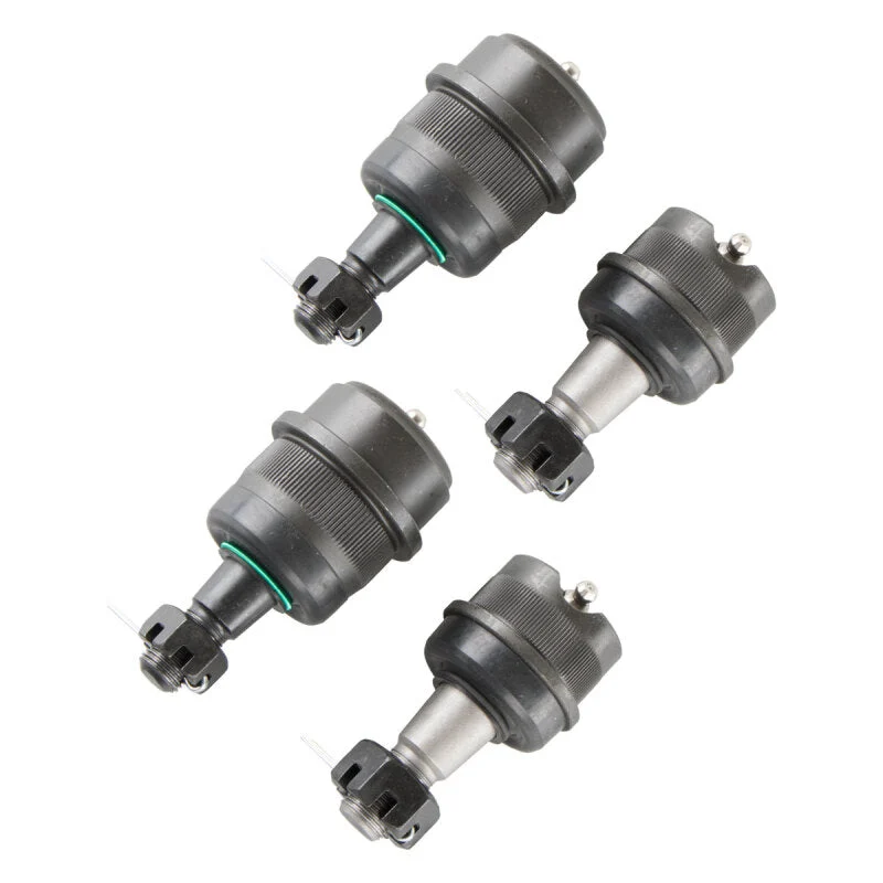 Synergy Jeep JK/WJ HD Knurled Front Ball Joint Set Dana 30/44 (w/2 Uppers + 2 Lowers)