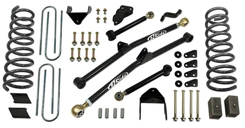 Tuff Country 09-12 Dodge Ram 3500 4x4 4.5in Arm Lift Kit with Coil Springs and SX8000 Shocks