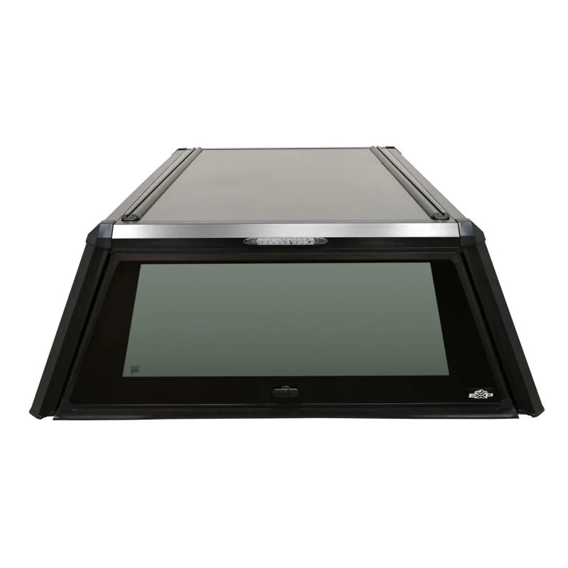 Westin EXP Truck Cap w/Sld Glass COMPLETE KIT Box AS+BS (23-25 Ford F-250/350 CC 6.8ft Bed) - Black