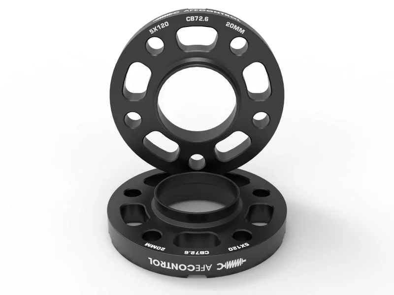 aFe CONTROL BMW Wheel Spacers 610-502004-B | 20mm 5x120 72.6mm