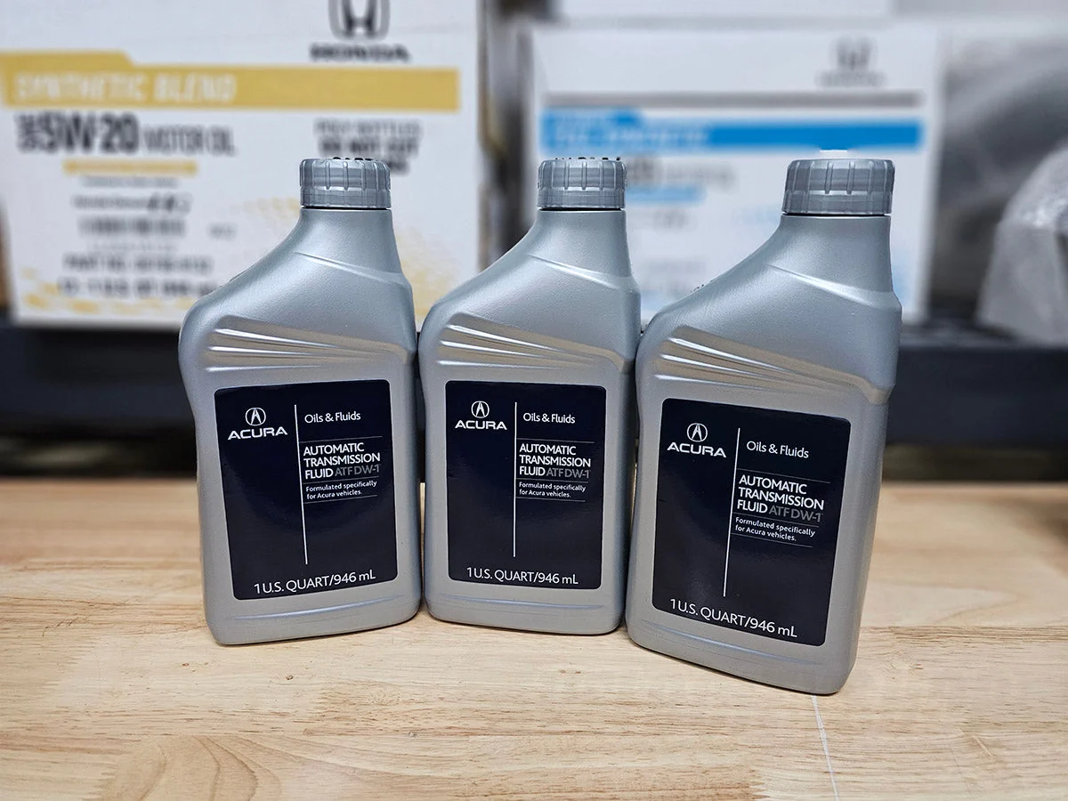 OEM Honda Acura ATF-DW1 Automatic Transmission Fluid 3 Quart Kit