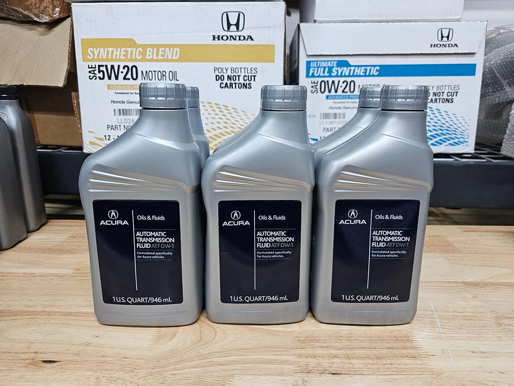 OEM Honda Acura ATF-DW1 Automatic Transmission Fluid 6 Quart Kit