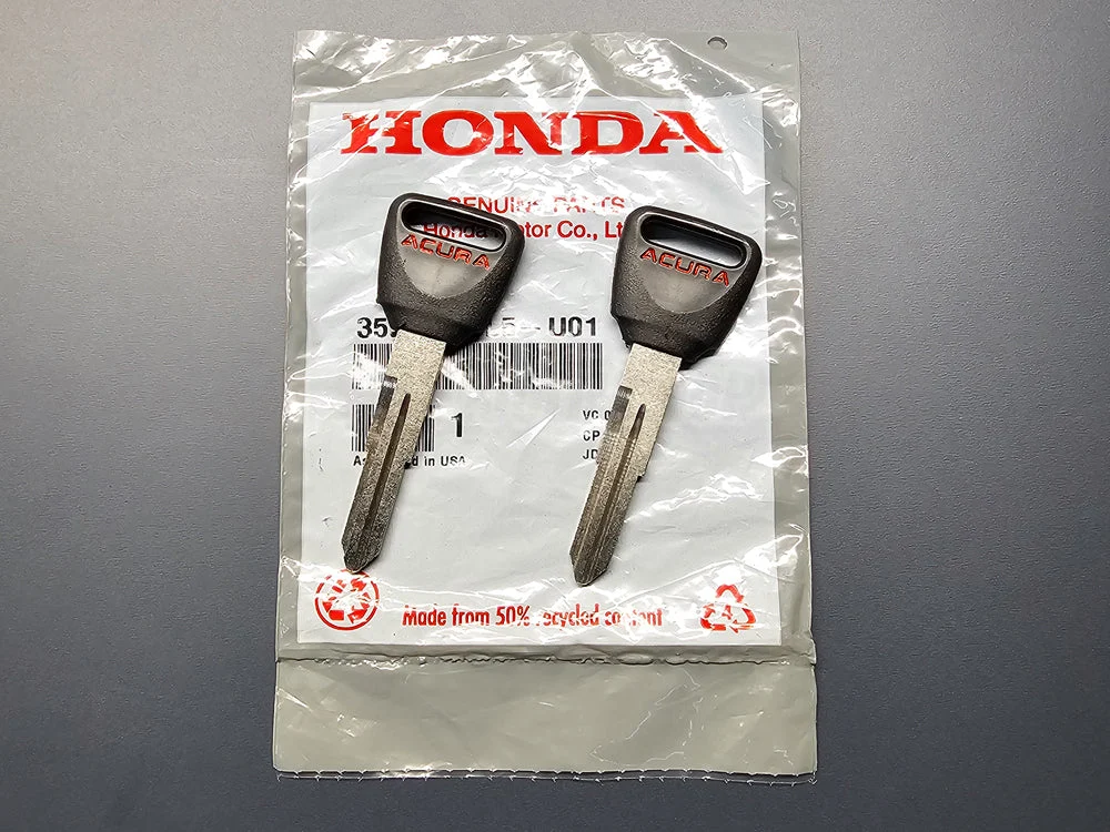Golden Era OEM Acura Blank Key for 1990-2001 Acura Integra (2 pcs)