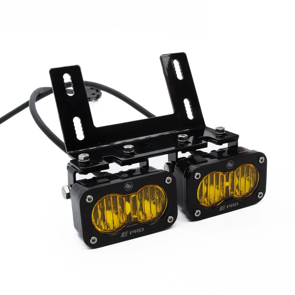 A10 MOTO Dual S2 Expansion Kit fits our M8 Late Model Fat Bob Modular Mounting Bracket kit